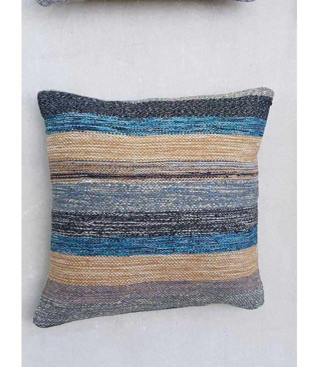 4x modern kelim kussens 50x50 cm met vulling