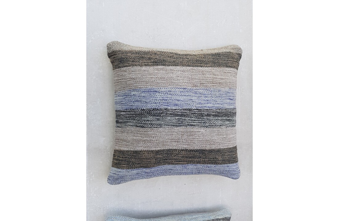 4x unike moderne kelim kussens met vulling ca 50x50 cm