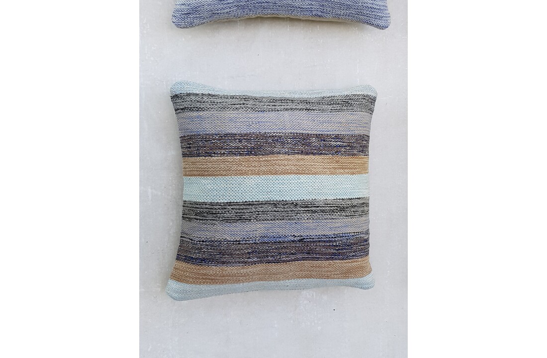 4x unike moderne kelim kussens met vulling ca 50x50 cm