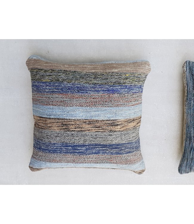 4x modern kelim kussens 50x50 cm met vulling