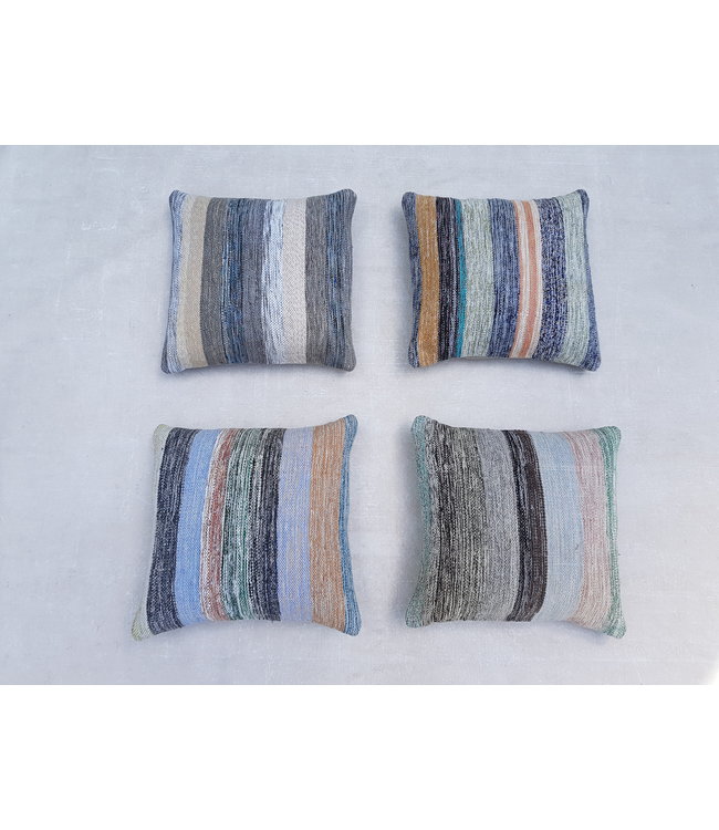 ​​4x modern kilim cushions 50x50 cm with filling