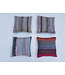 ​​4x modern kilim cushions 50x50 cm with filling