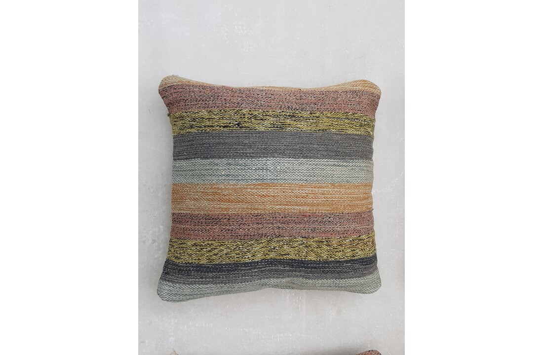 4x unike moderne kelim kussens met vulling ca 50x50 cm