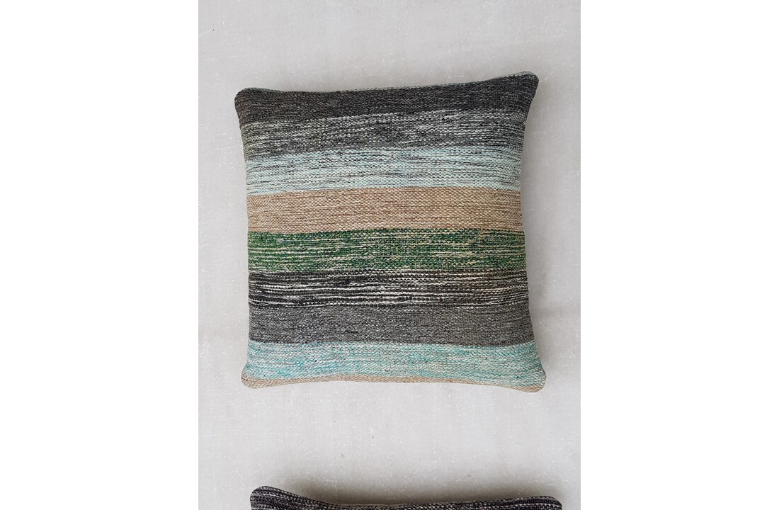 4x unike moderne kelim kussens met vulling ca 50x50 cm