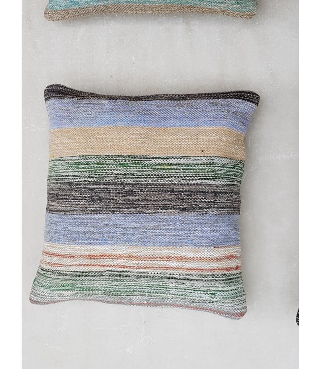 4x modern kelim kussens 50x50 cm met vulling