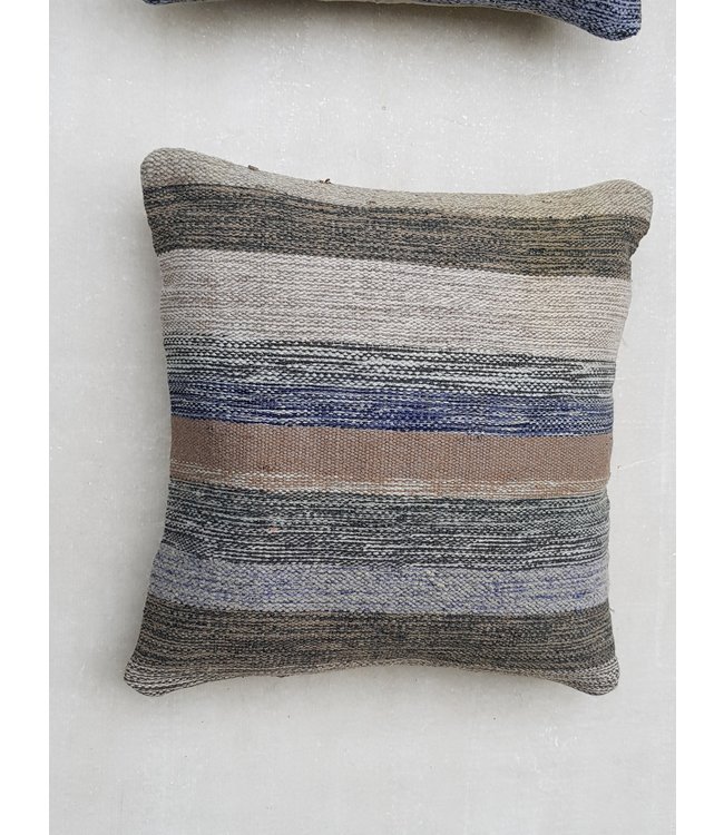 4x modern kelim kussens 50x50 cm met vulling