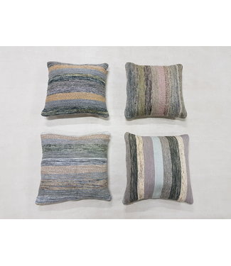 ​​4x modern kilim cushions 50x50 cm with filling