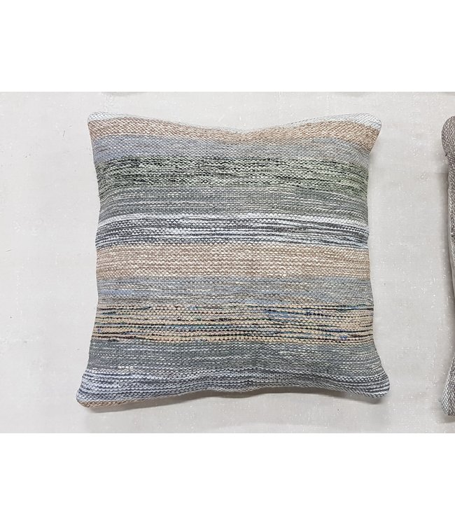 4x modern kelim kussens 50x50 cm met vulling