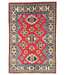 Hand knotted  5'6x3'9 wool kazak area rug  173x120 cm  Oriental carpet