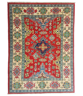 Handgeknoopt kazak tapijt 159x123 cm  oosters kleed vloerkleed