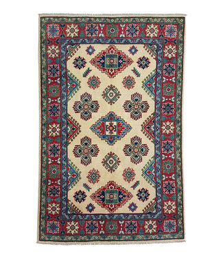 Handgeknoopt kazak tapijt 187x122 cm  oosters kleed vloerkleed