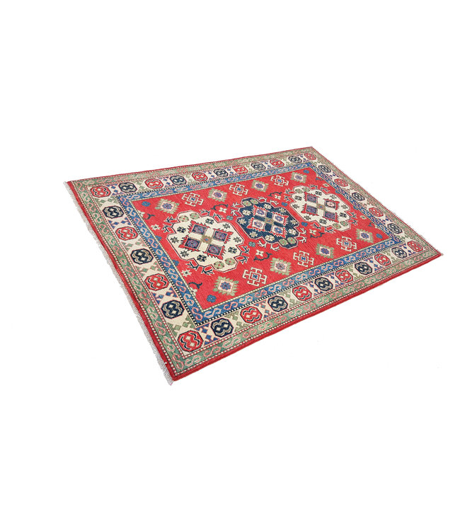 Handgeknüpft wolle kazak teppich  186x127 cm   Orientalisch teppichboden
