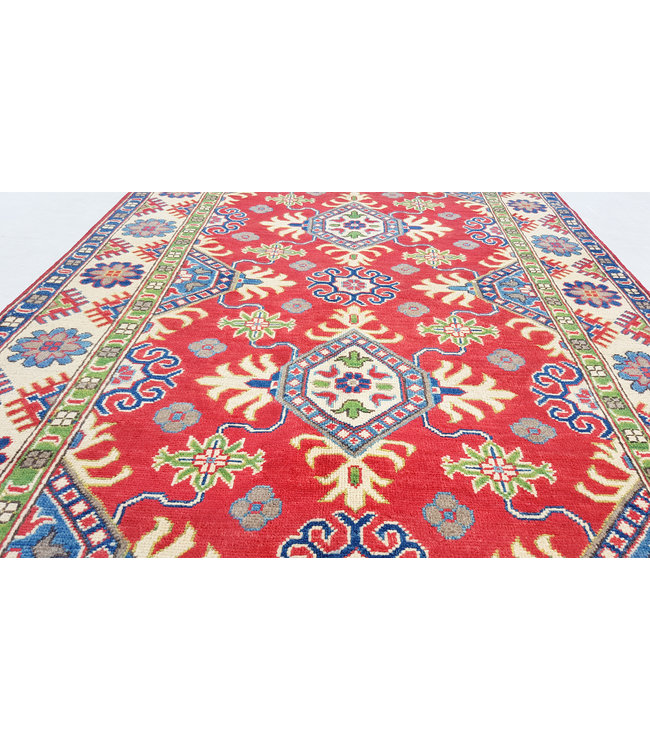 Handgeknoopt kazak tapijt 180x120 cm  oosters kleed vloerkleed