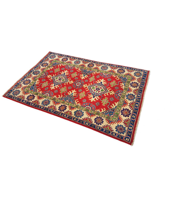 Handgeknoopt kazak tapijt 180x120 cm  oosters kleed vloerkleed