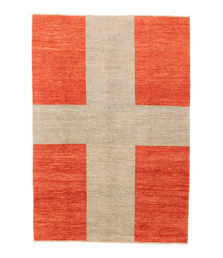 Handgeknoopt Modern Art tapijt 252x174 cm  oosters kleed vloerkleed
