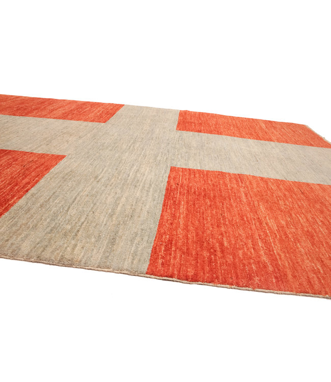 Handgeknoopt Modern Art tapijt 252x174 cm  oosters kleed vloerkleed