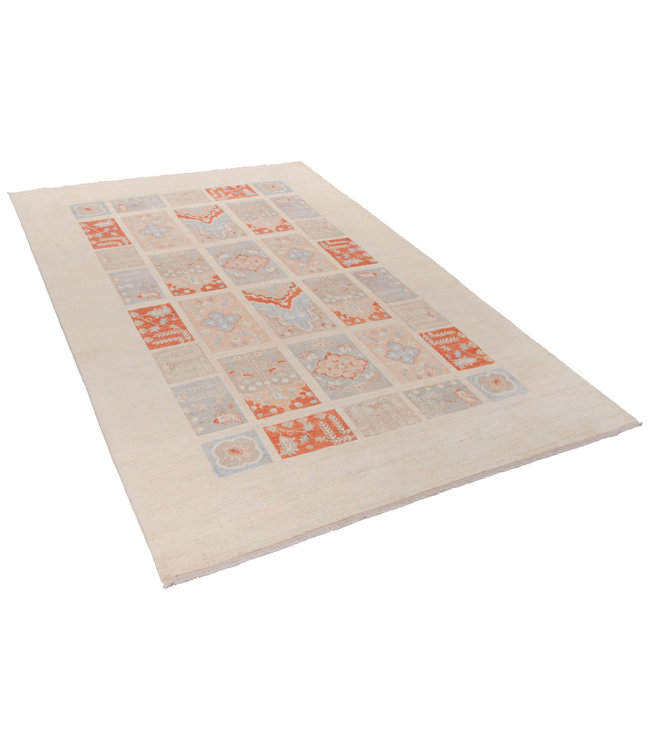 Hand knotted 11'7x8'2 Modern  Art  Wool Rug 358x252 cm  Abstract Carpet