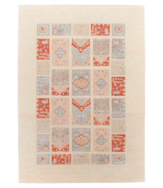 Hand knotted 11'7x8'2 Modern  Art  Wool Rug 358x252 cm  Abstract Carpet