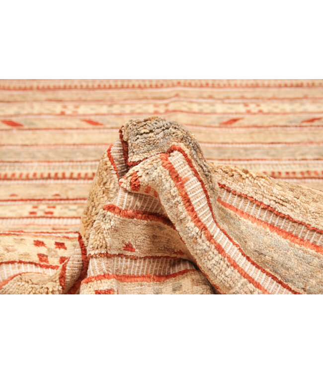 Hand knotted 7'8x5'2 Modern  Art  Wool Rug 240x160 cm  Abstract Carpet