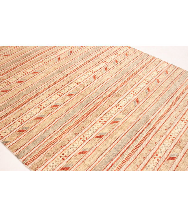 Hand knotted 7'8x5'2 Modern  Art  Wool Rug 240x160 cm  Abstract Carpet