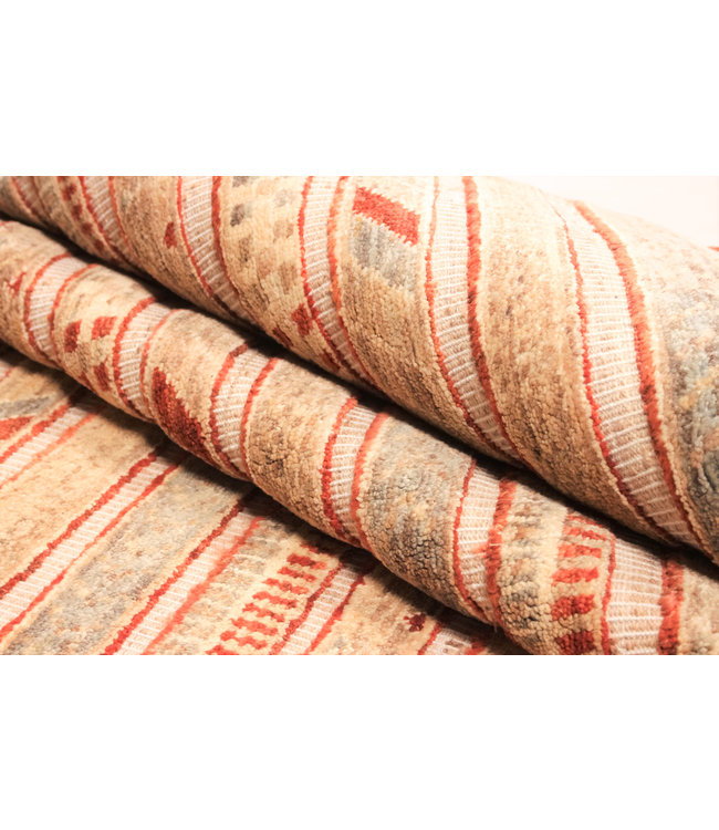 Hand knotted 7'8x5'2 Modern  Art  Wool Rug 240x160 cm  Abstract Carpet