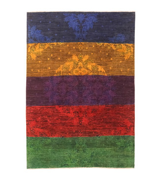 Handgeknoopt Modern Art tapijt 240x164 cm  oosters kleed vloerkleed