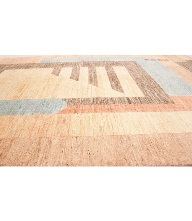 Hand knotted 7'8x5'5 Modern  Art  Wool Rug 240x170 cm  Abstract Carpet