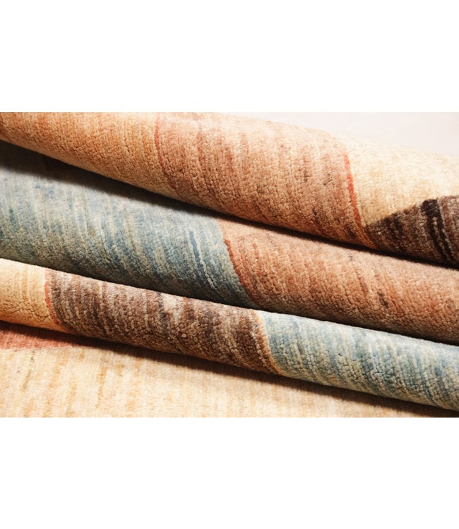 Hand knotted 7'8x5'5 Modern  Art  Wool Rug 240x170 cm  Abstract Carpet