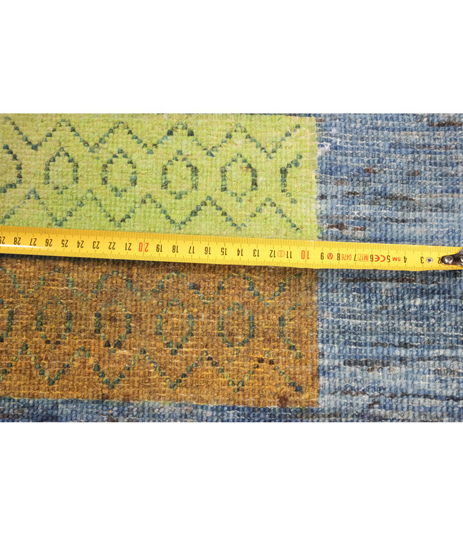 Handgeknoopt Modern Art tapijt 231x165 cm  oosters kleed vloerkleed