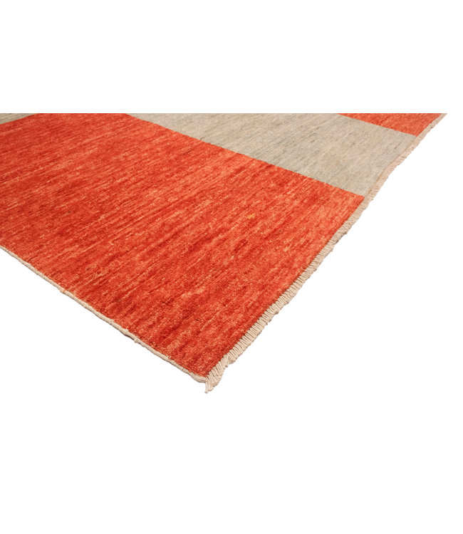 Hand knotted 8'2x5'7 Modern  Art  Wool Rug 252x174 cm  Abstract Carpet