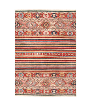 Hand knotted 7'7x5'6 Modern  Art  Wool Rug 236x171 cm  Abstract Carpet