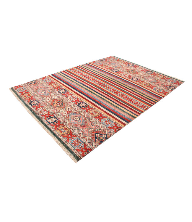 Hand knotted 7'7x5'6 Modern  Art  Wool Rug 236x171 cm  Abstract Carpet