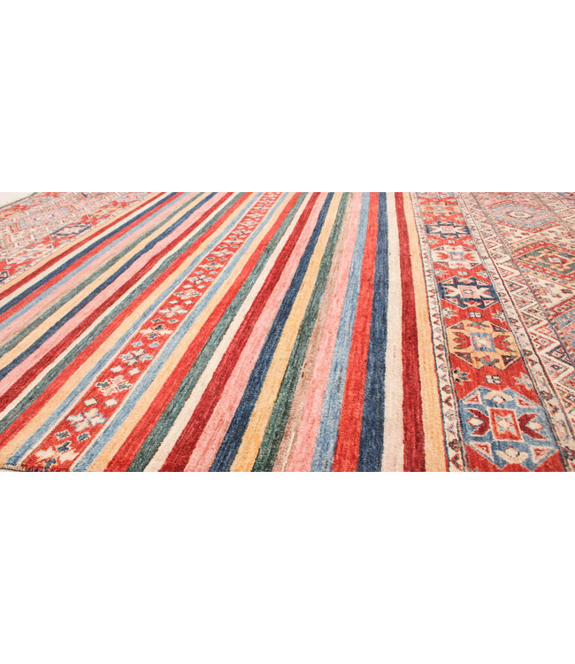 Hand knotted 7'7x5'6 Modern  Art  Wool Rug 236x171 cm  Abstract Carpet