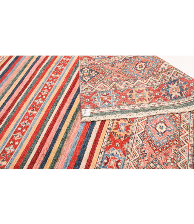 Hand knotted 7'7x5'6 Modern  Art  Wool Rug 236x171 cm  Abstract Carpet