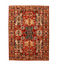 Hand knotted 7'8x5'7 super fine oriental kazak rug 238x174 cm  Abstract Carpet
