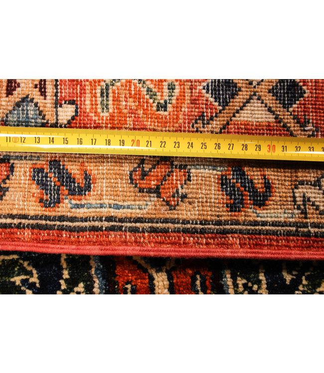 super fein oriental kazak teppich 238x174 cm Abstrakt Wolle Teppich