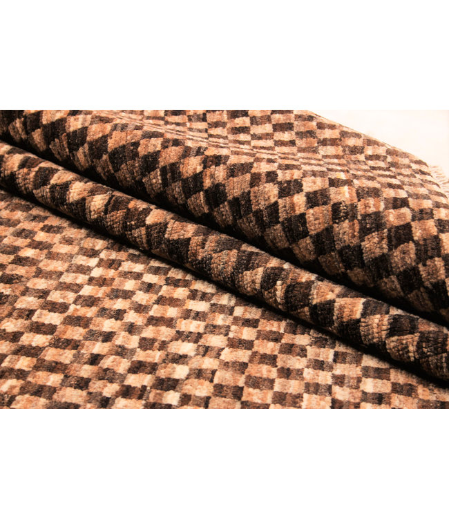 Hand knotted 8'2x6'1 Modern  Art  Wool Rug 252x187 cm  Abstract Carpet