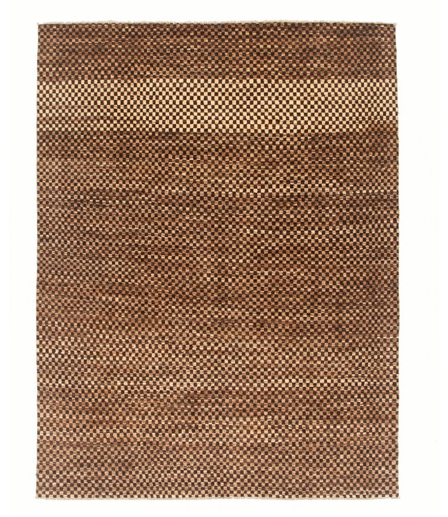 Handgeknüpft Modern Art 252x187 cm Abstrakt Wolle Teppich