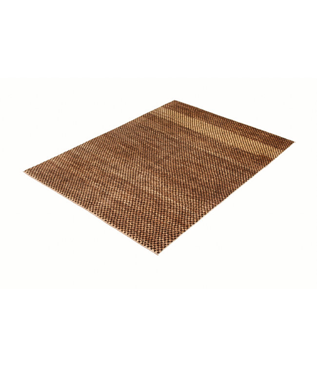 Hand knotted 8'2x6'1 Modern  Art  Wool Rug 252x187 cm  Abstract Carpet