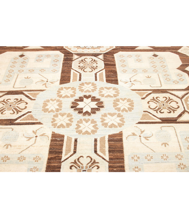 Hand knotted 8'0x6'2 ziegler rug  farahan Wool Rug 244x192 cm  Abstract Carpet