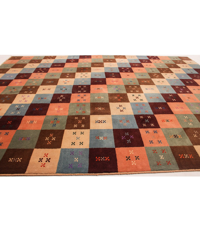 Handgeknoopt Modern  tapijt 235x182 cm  oosters kleed vloerkleed