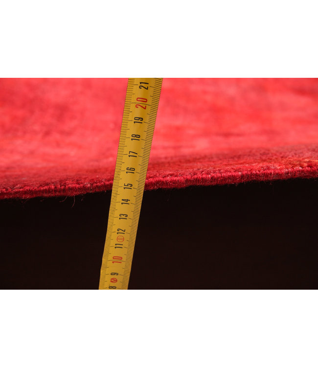 Hand knotted 7'6x6'3 Modern  Wool Rug 232x195 cm  Abstract Carpet