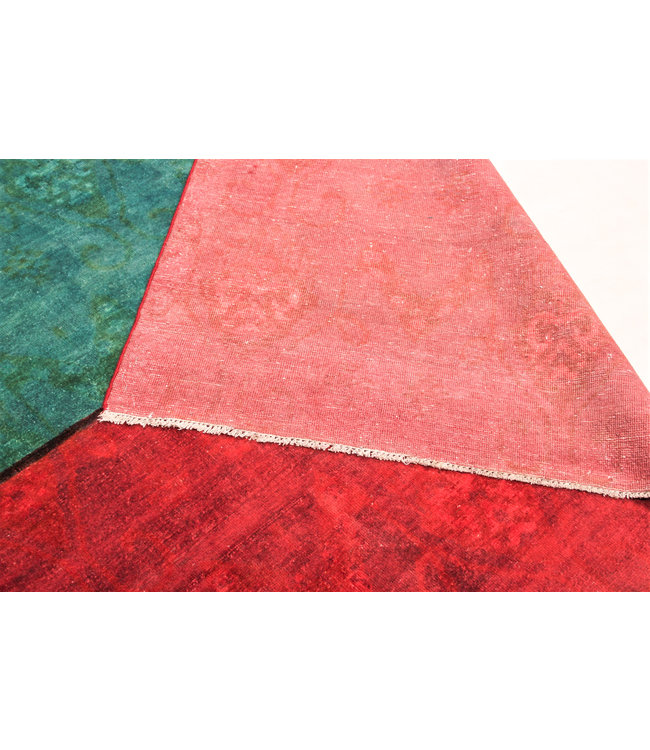 Handgeknoopt Modern  tapijt 232x195 cm  oosters kleed vloerkleed