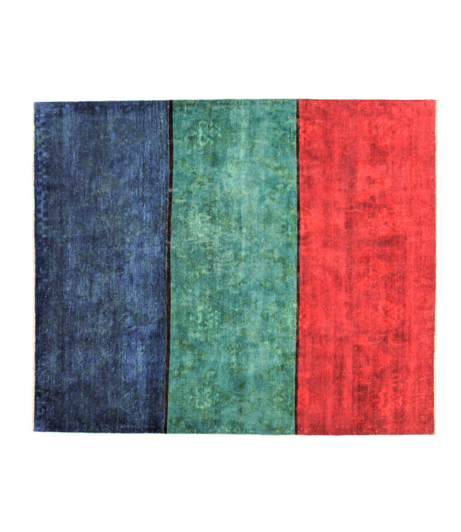 Handgeknüpft Modern 232x195 cm Abstrakt Wolle Teppich