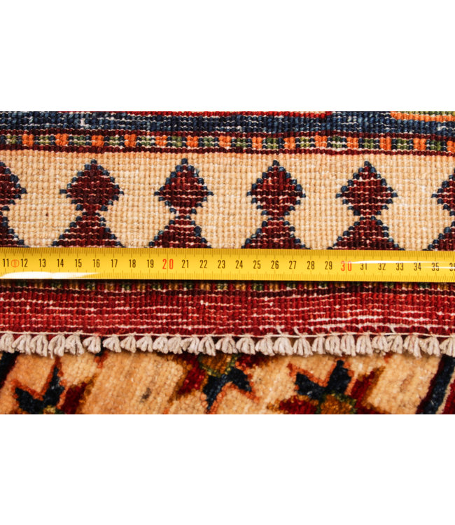 super fijn oriental kazak vloerkleed  Handgeknoopt  Tapijt 294x201 cm