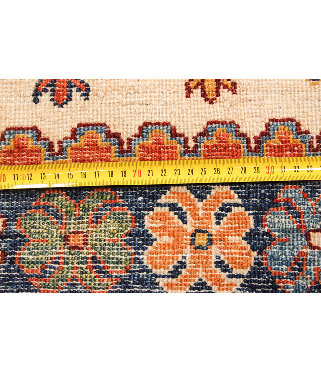 super fijn oriental kazak vloerkleed  Handgeknoopt  Tapijt 310x199 cm