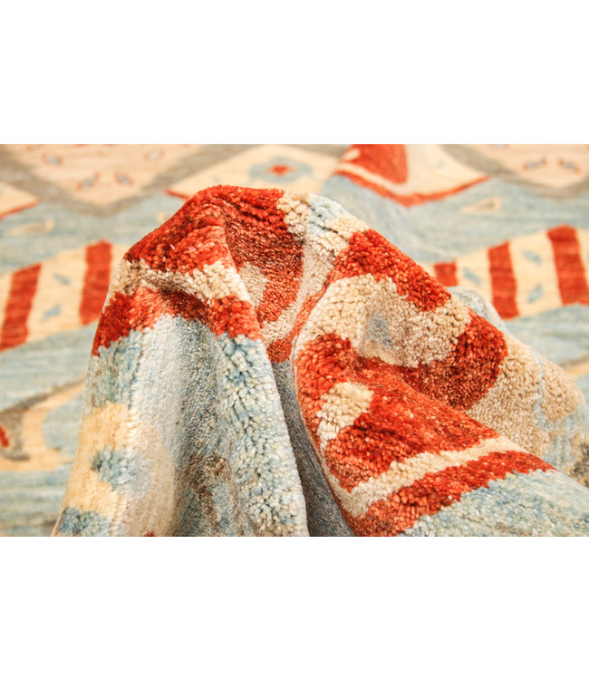 Handgeknüpft Modern Art 250x202 cm Abstrakt Wolle Teppich