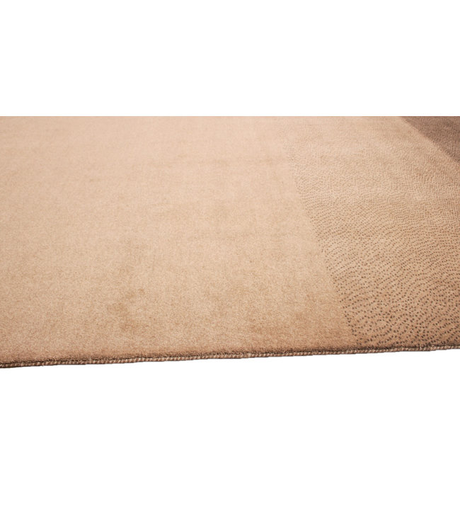 Hand knotted 8'3x6'5 ft Modern Art Ghazny Wool Rug 253x200 cm  Abstract Carpet