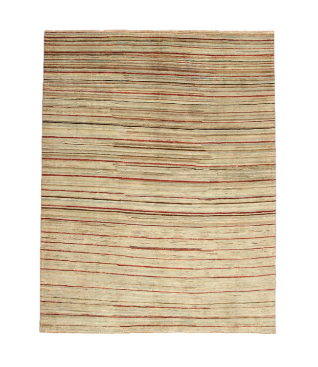 Handgeknüpft Modern stribe 255x200 cm Abstrakt Wolle Teppich