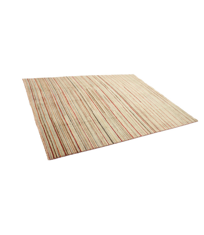 Handgeknoopt Modern stribe tapijt 255x200 cm  oosters kleed vloerkleed